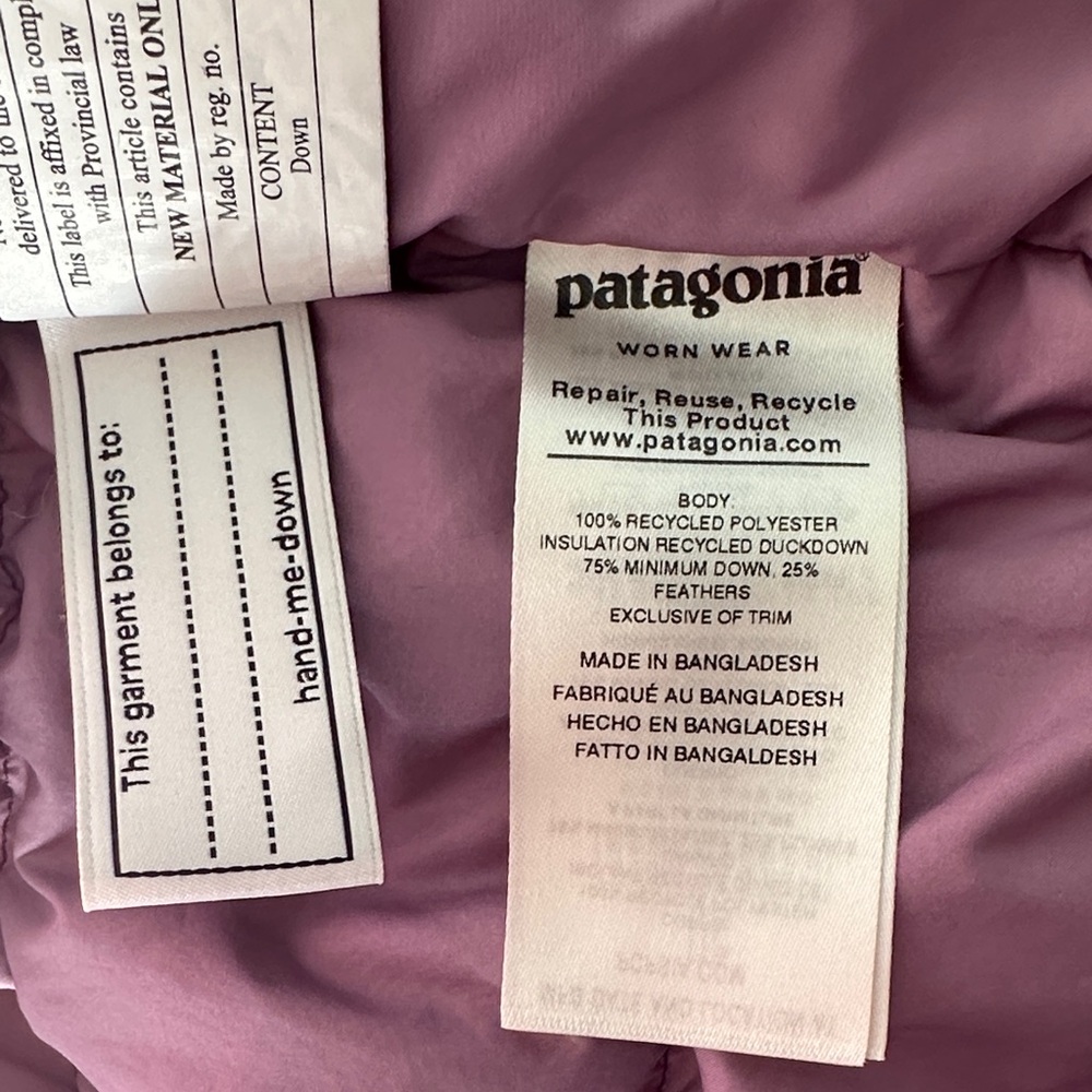 Patagonia Kids' Hi-Loft Down Jacket - Picture 9 of 9